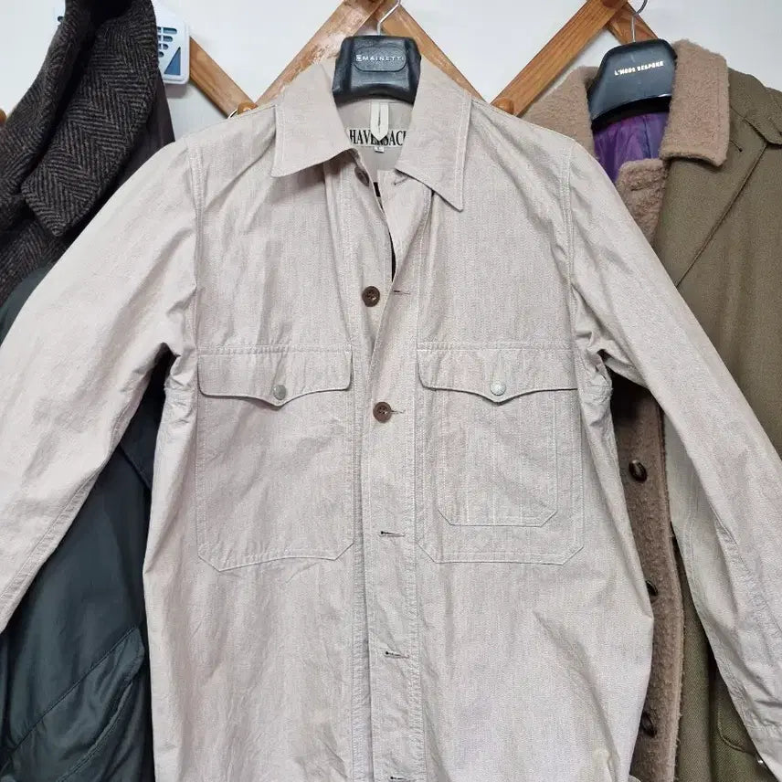 [BUNJANG] Haver Sack Work Jacket Herringbone Twill / 하버색 워크자켓 (헤린본 탄탄한원단)