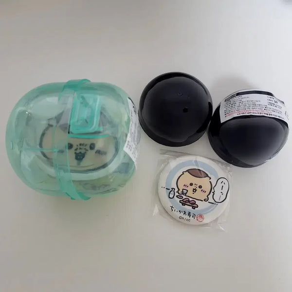 [BUNJANG] Chiikawa Kurimanju Gacha Mini Dish & Sushi Pop-up Can Badge (Official Goods, Sealed) / 치이카와 쿠리만쥬 가챠 미니그릇, 스시팝업 캔뱃지 공식굿즈 미개봉 새상품