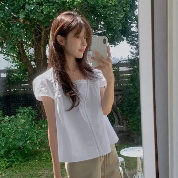 [BUNJANG] Miel Neju Blouse / 미엘 네주 블라우스