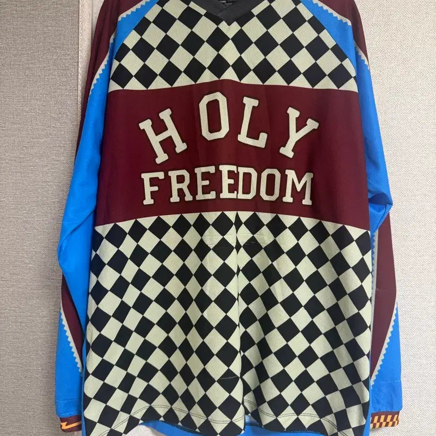 [BUNJANG] Holy Freedom Dirty Jersey Long Sleeve T-Shirt / 홀리프리덤 더티 저지