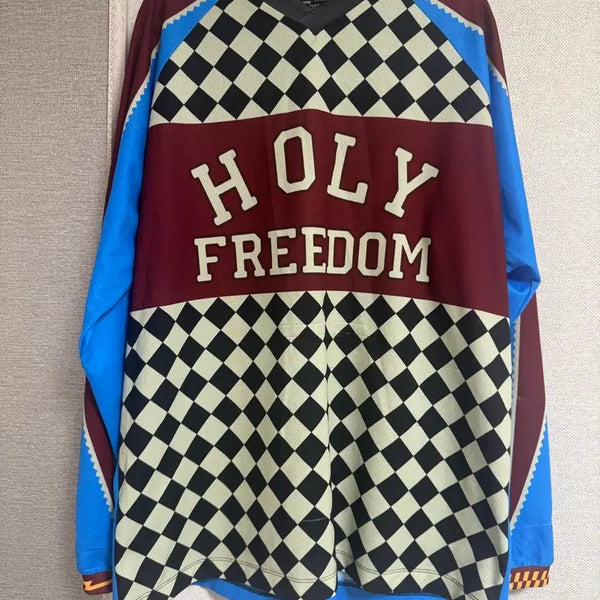 [BUNJANG] Holy Freedom Dirty Jersey Long Sleeve T-Shirt / 홀리프리덤 더티 저지