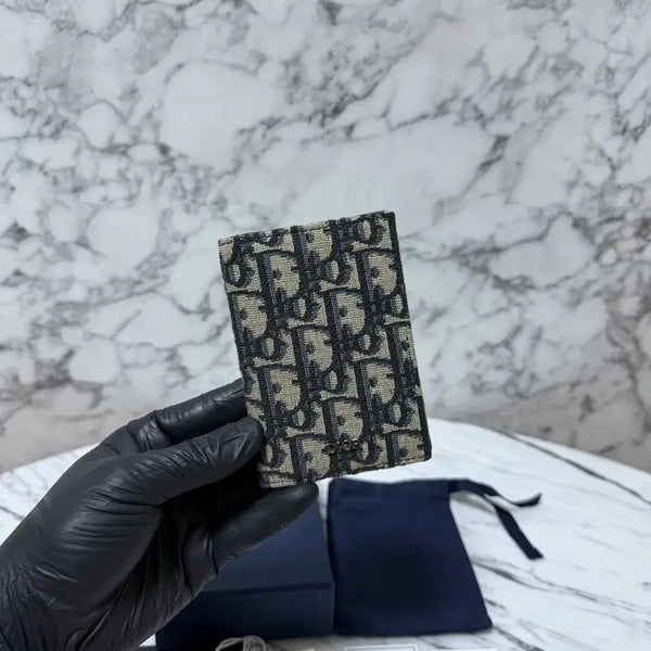[BUNJANG] Dior Oblique Organizer Card Holder Beige / [ OS ] 디올 오블리크 오거나이저 카드지갑