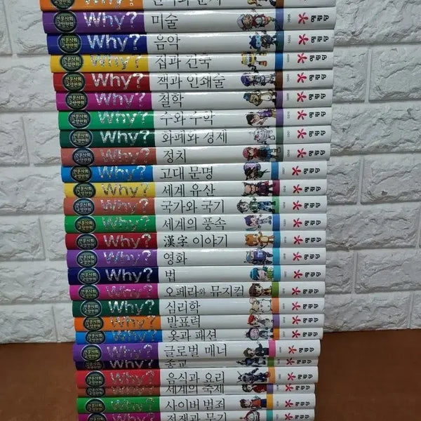 [BUNJANG] Why? Humanities and Social Science Learning Comics Collection (30 Volumes) / Why? 인문사회 학습만화