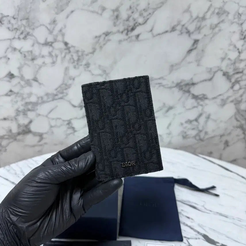 [BUNJANG] Dior Oblique Organizer Card Holder Black / [ OS ] 디올 오블리크 오거나이저 카드지갑