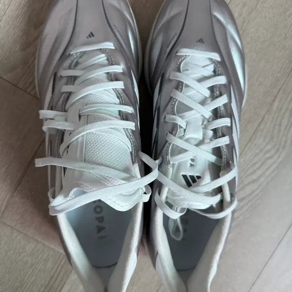 [BUNJANG] Adidas CopaPure4 Pro Futsal Shoes - Silver, 270mm / 아디다스 코파퓨어4 프로 풋살화 270 새제품