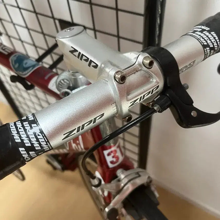 [BUNJANG] ZIPP Service Course Stem (105mm), Dropbar (44cm), and Setback Seatpost / 짚 실버 삼점셋