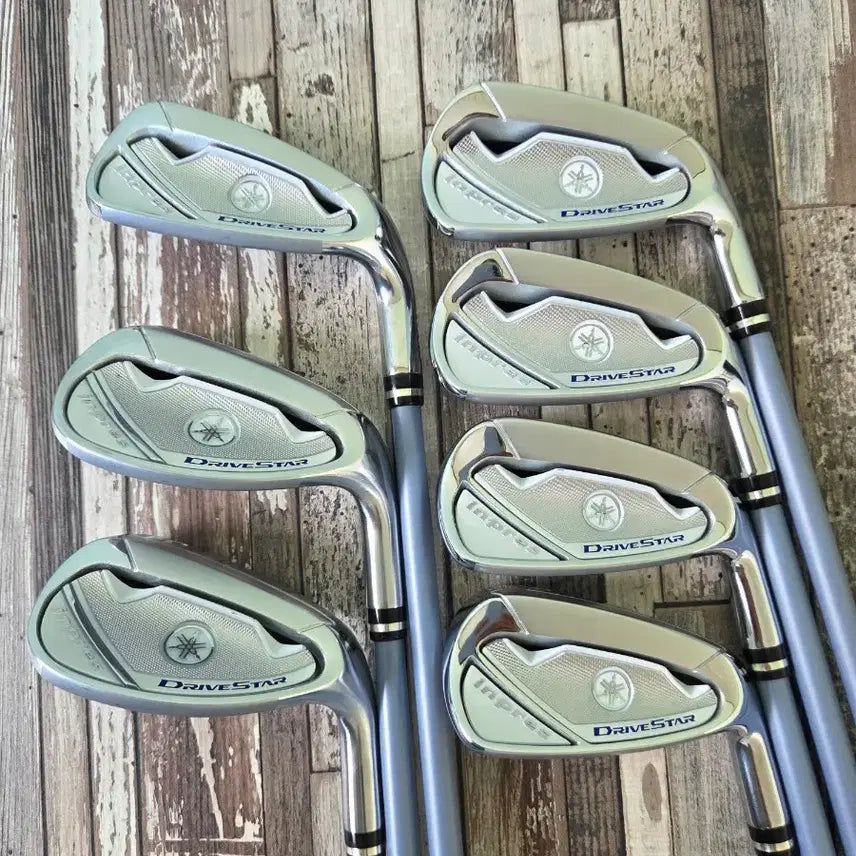[BUNJANG] Yamaha DriveStar Women's Iron Set L-Shaft / 야마하 DS 드라이브스타 비거리 여성아이언(한국오리엔트골프 정품)
