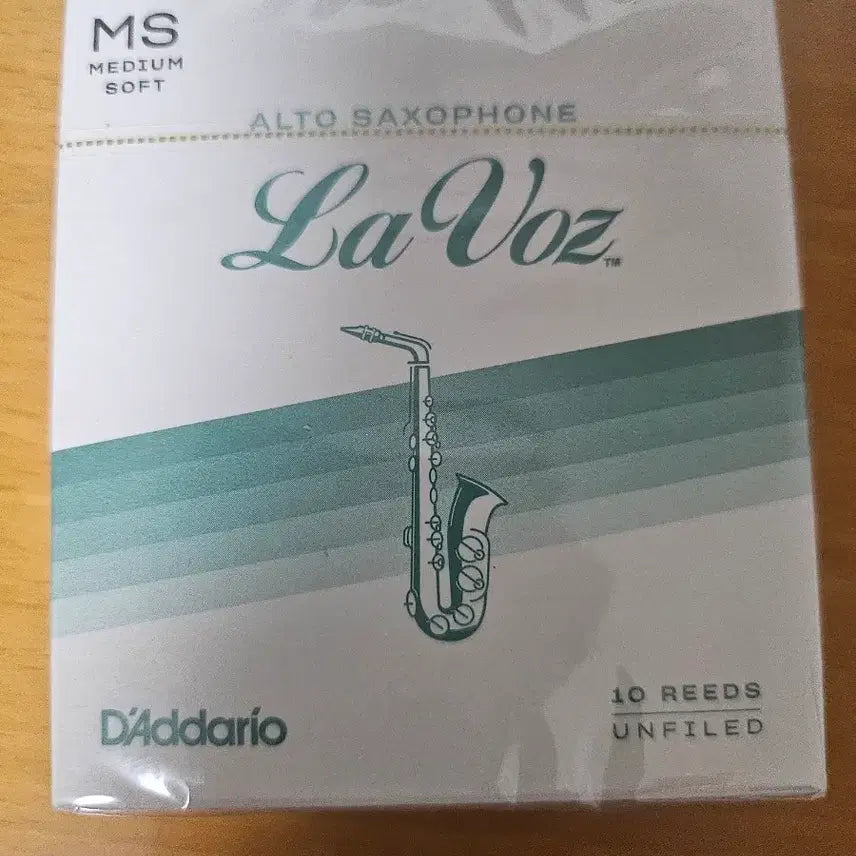 [BUNJANG] La Voz Alto Saxophone Reeds MS Size (10 Pack) / 알토색소폰 리드(La Voz) MS 사이즈