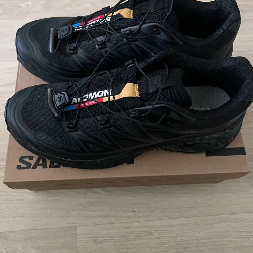 [BUNJANG] Salomon XT-6 Black Running Shoes / 살로몬 xt-6 블랙 245