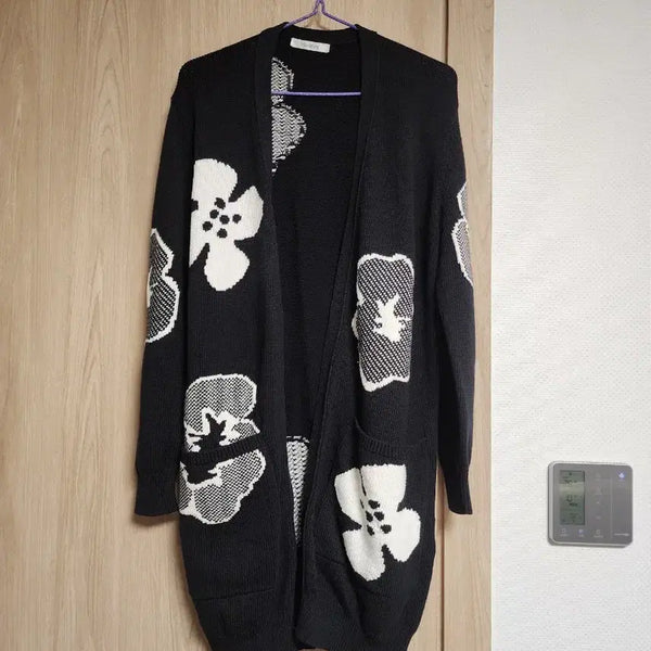 [BUNJANG] Max Mara Flower Pattern Long Cardigan / 막스마라 플라워 패턴롱가디건