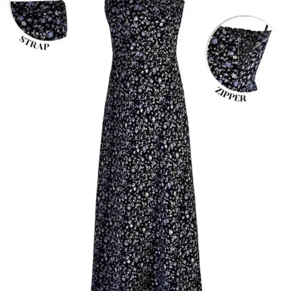 [BUNJANG] Lulu Seoul Flower Spark Dress - Size L / 루루서울 Flower Spark Dress 사이즈L