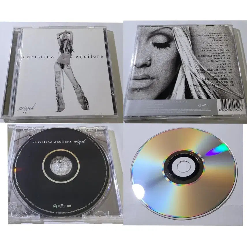 [BUNJANG] Christina Aguilera Stripped 4th Album CD / 크리스티나 아길레라(Christina Aguilera) Stripped 4집 CD [팝송,음반,시디,앨범]