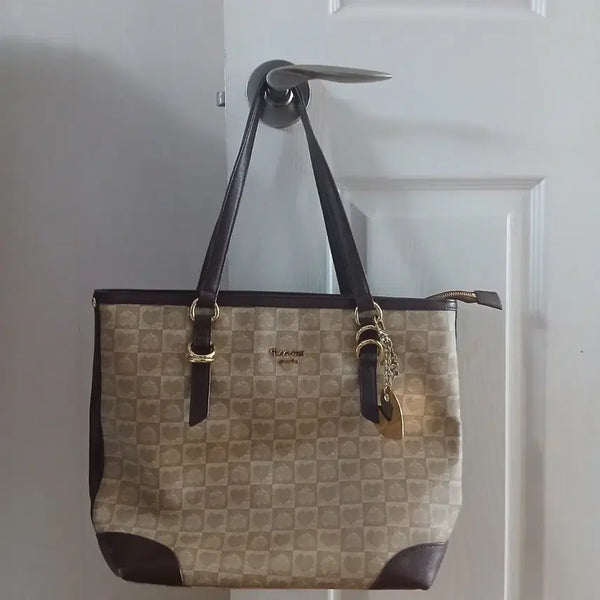 [BUNJANG] Lovecat Women's Shoulder Bag (Tote Bag) / 러브캣 하트 여성숄더백 (토트백)