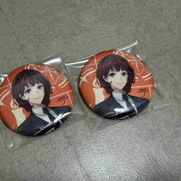 [BUNJANG] Goi-dam-chul-geun Yeon Go-young Can Badge Bundle Set / 괴담출근 고영은 캔뱃지 일괄