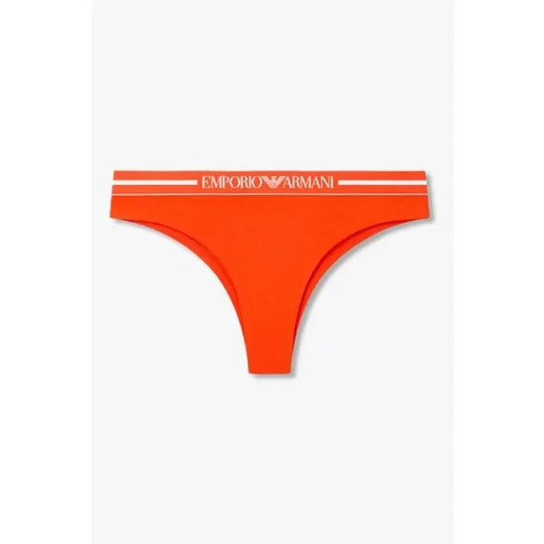 [BUNJANG] Emporio Armani Women's Center Logo Brazilian Panty / [미착용]엠포리오아르마니여성 라인 센터 로고 브라질리언 팬티