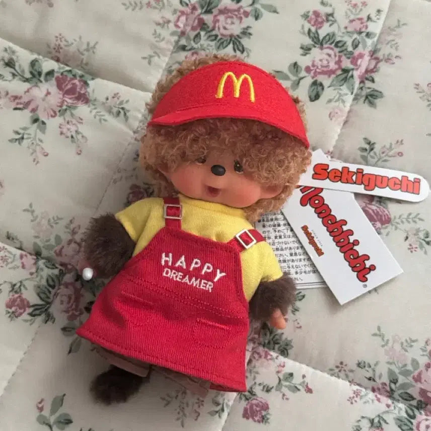 [BUNJANG] Custom McDonald's Monchhichi / 몬치치 맥도날드 커스텀 팝니다
