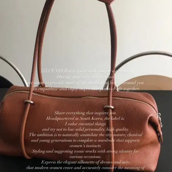 [BUNJANG] 714center Mago Bag Brown / 714center 마고백(탄컬러)