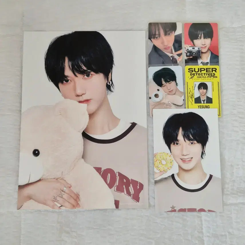 [BUNJANG] Super Junior Yesung Season's Greetings Photocard / 슈퍼주니어 시즌그리팅 시그 예성 포카