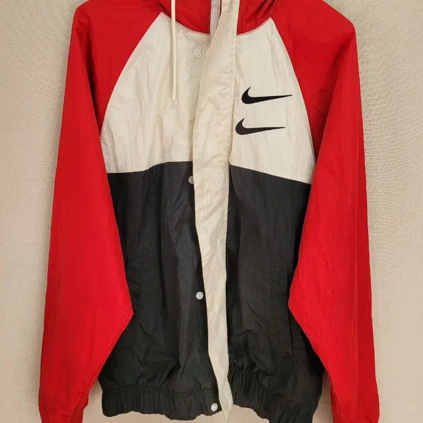 [BUNJANG] Nike Swoosh Windbreaker Jacket / 나이키 스우시 바람막이 자켓