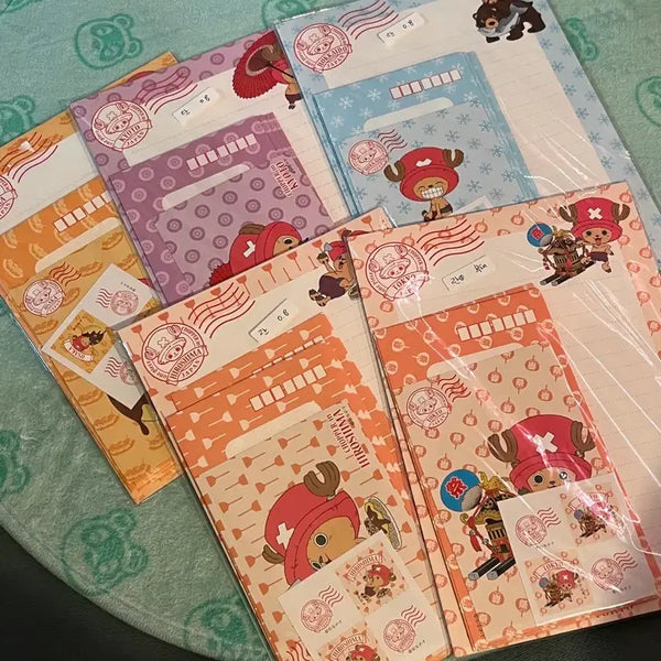 [BUNJANG] One Piece Chopper Stationery Set / 원피스 쵸파 편지지