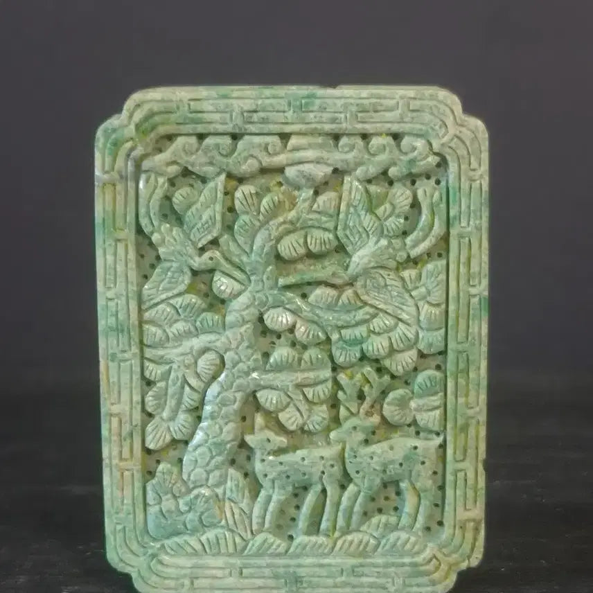 [BUNJANG] Carved Jade Norigae / 옥 조각작품
