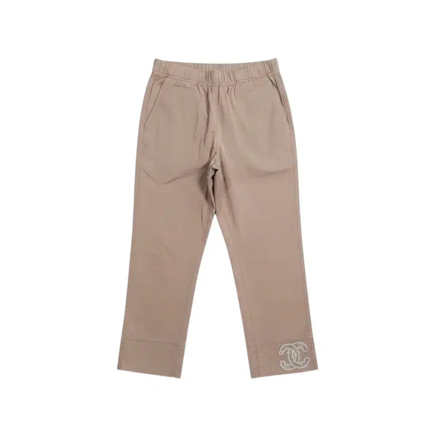 [BUNJANG] Esther Beige Banding Cotton Pants (Women's L) / 여성L/ esther 베이지 밴딩 코튼팬츠 36-98