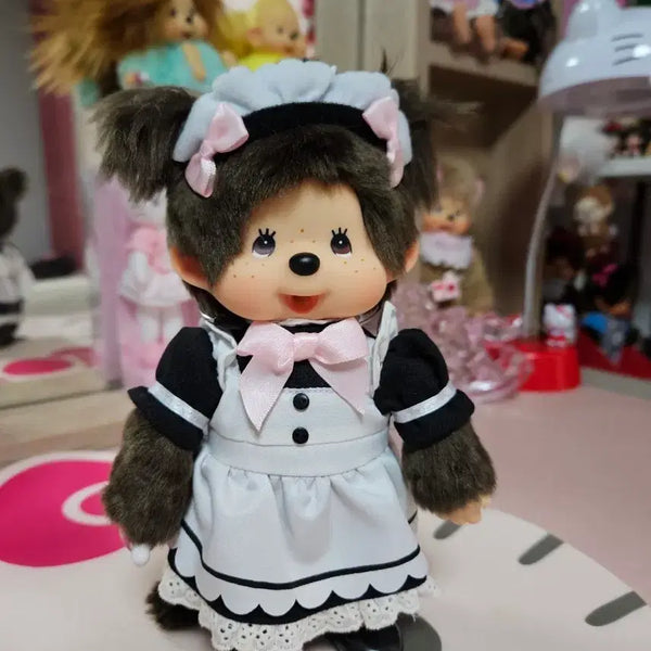 [BUNJANG] Maid Monchhichi Doll / 메이드 몬치치