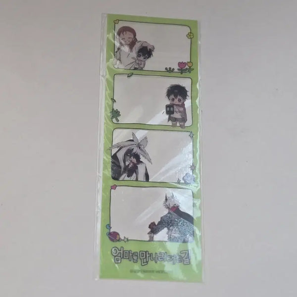 [BUNJANG] Mom's Journey Clear Bookmark / 엄마를 만나러 가는 길 투명 북마크 책갈피