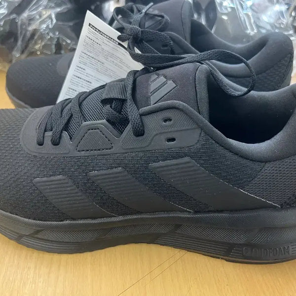 [BUNJANG] Adidas Galaxy 7 M Running Shoes / 아디다스 GALAXY 7 M 올블랙 운동화 런닝화 갤럭시7   미사용 새제품 250 260  270