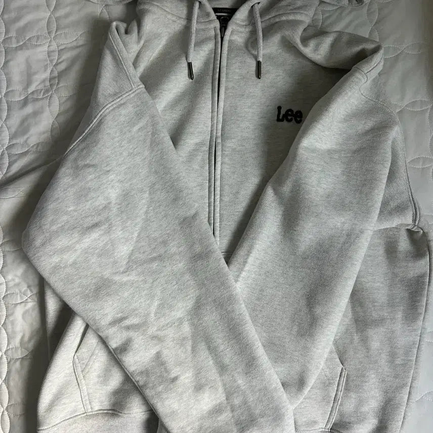 [BUNJANG] lee Hooded Zip-up Sweatshirt - Medium / 리 후드집업 m