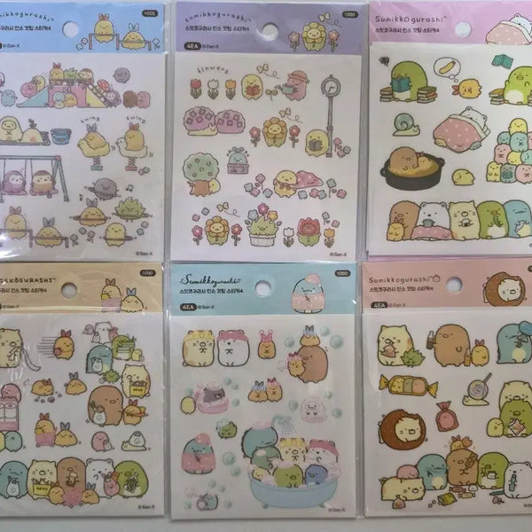 [BUNJANG] Sumikko Gurashi Die-Cut Stickers / 재고정리)스밋코구라시 인스 컷팅 스티커