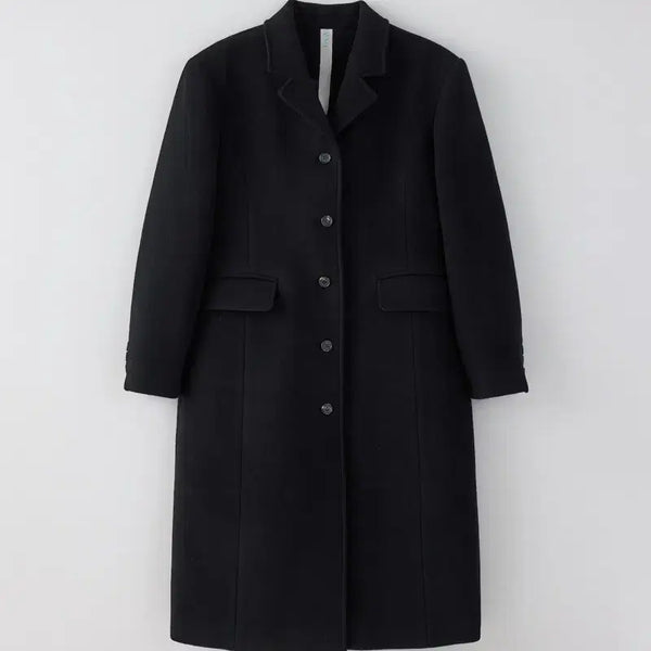 [BUNJANG] Tannat Muha Long Coat Black / Tannat 타낫 muha long coat (black)