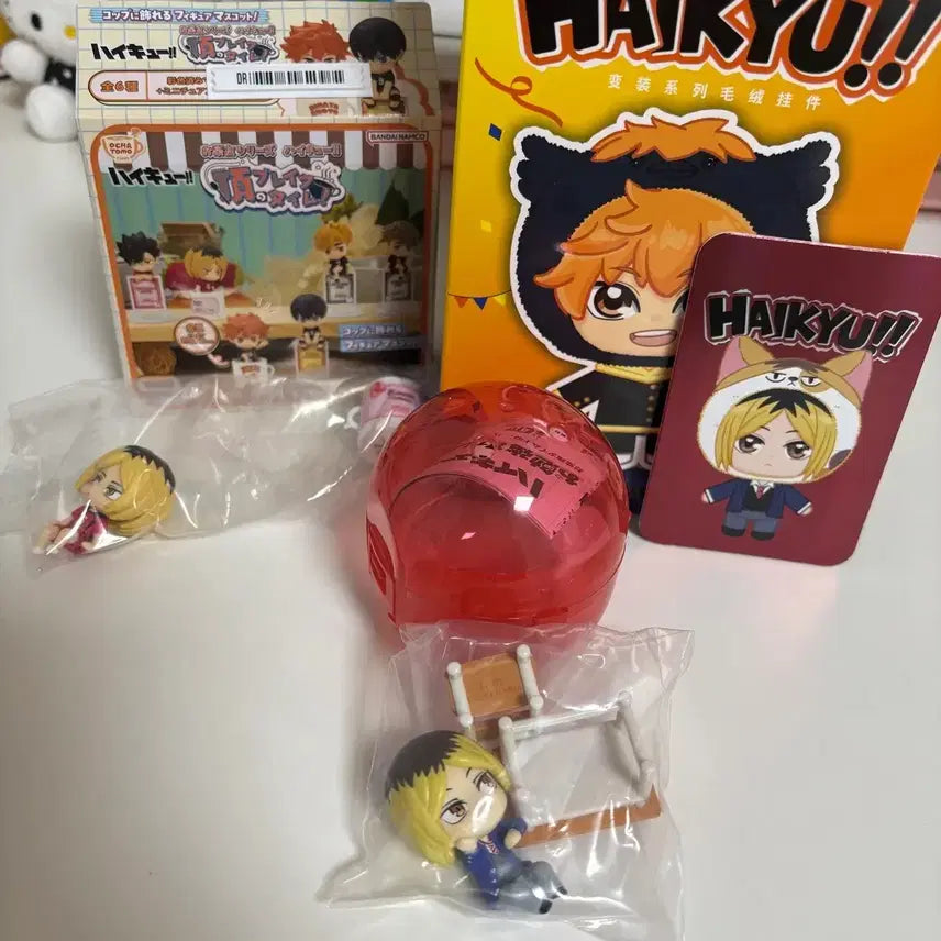 [BUNJANG] Haikyuu!! Kozume Kenma EAKI Habubu & Gacha Figure Bundle Set / 하이큐 코즈메 켄마 EAKI 하부부 및 가챠 피규어 일괄