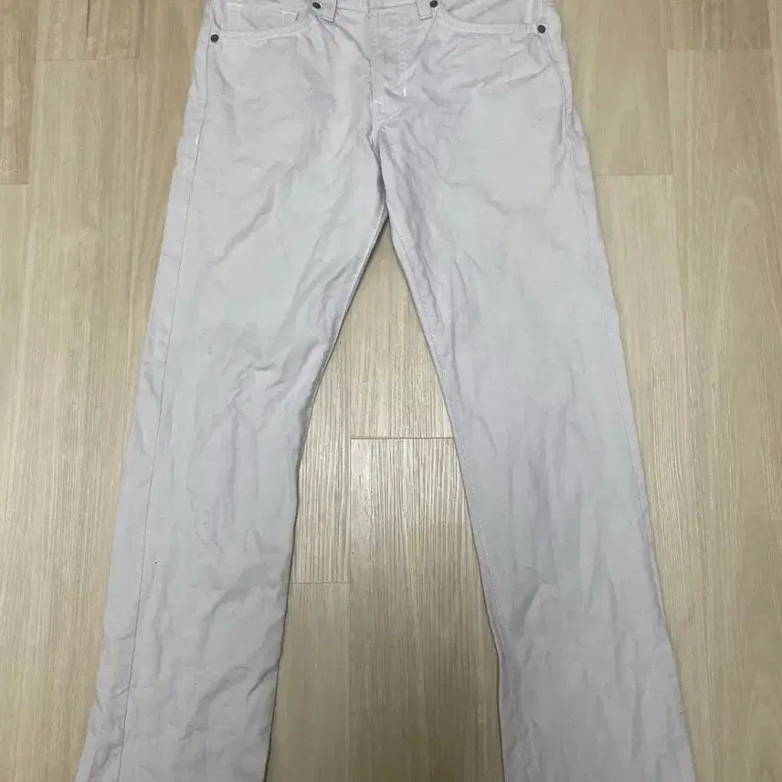 [BUNJANG] Margaret Howell x Edwin Cream Denim Pants / mhl 마가렛호웰 x 에드윈 크림 데님 팬츠