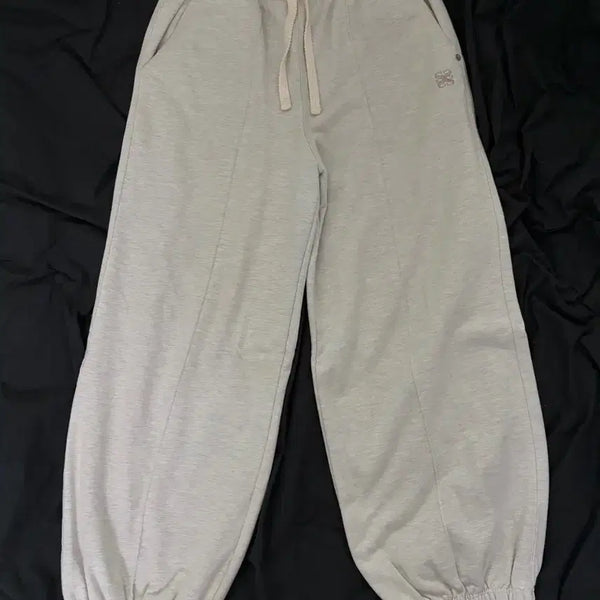 [BUNJANG] Sauto Etna Lounge Sweatpants Mélange Ivory M / 세터 에트나 라운지 스웨트팬츠 멜란지 아이보리 M