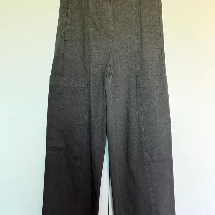 [BUNJANG] The Cashmere 2022 Grey Wide Denim Jeans / 한섬 더캐시미어 22년 그레이 와이드데님