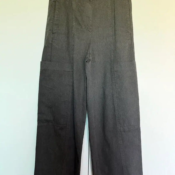 [BUNJANG] The Cashmere 2022 Grey Wide Denim Jeans / 한섬 더캐시미어 22년 그레이 와이드데님