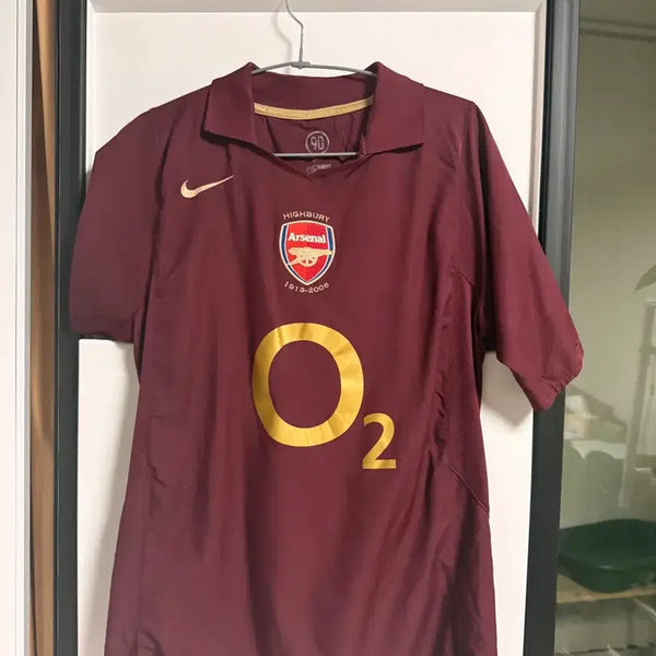[BUNJANG] Arsenal 05/06 Highbury Henry Jersey (Size S) / (S) 아스날 0506 하이버리 앙리 유니폼