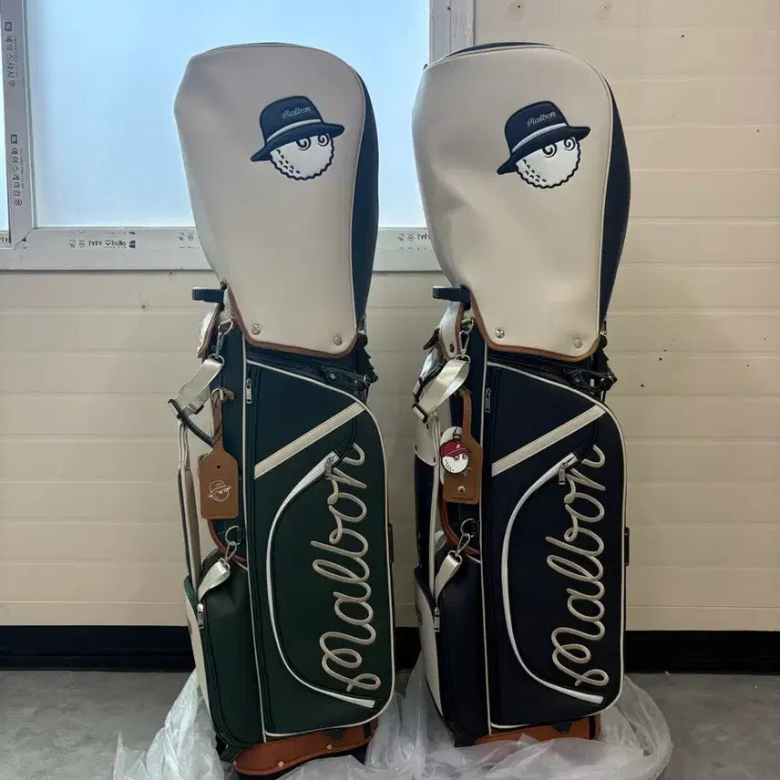 [BUNJANG] Malbon Classic Stand Bag Golf Bag / 당일배송/ 말본 스탠드백 클래식 골프백 캐디백 골프 가방 스포츠