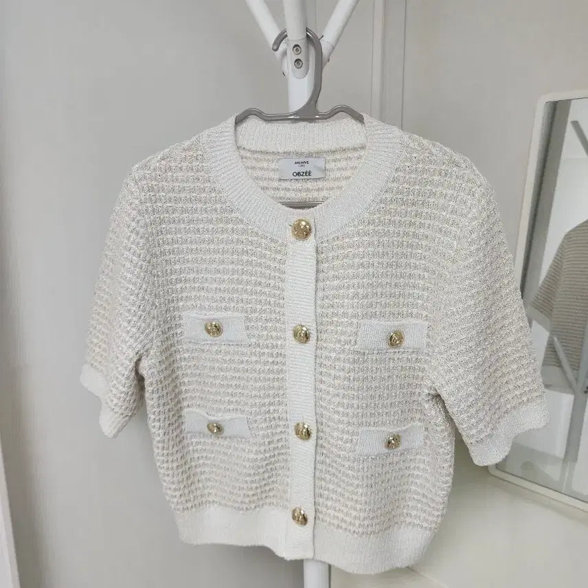 [BUNJANG] Objet Knit Cardigan / 오브제 니트 가디건(24년식,1회착용)