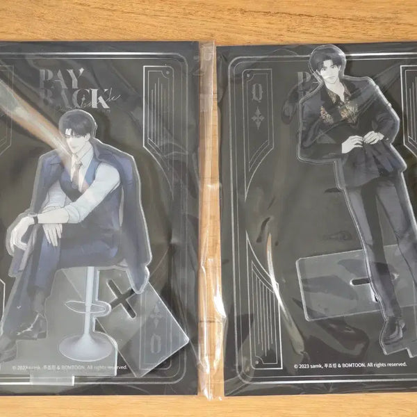 [BUNJANG] Baekhyun Black Cat Version Acrylic Stand (Sealed) / 페이백 흑묘력 흑호력 아크릴스탠드 미개봉