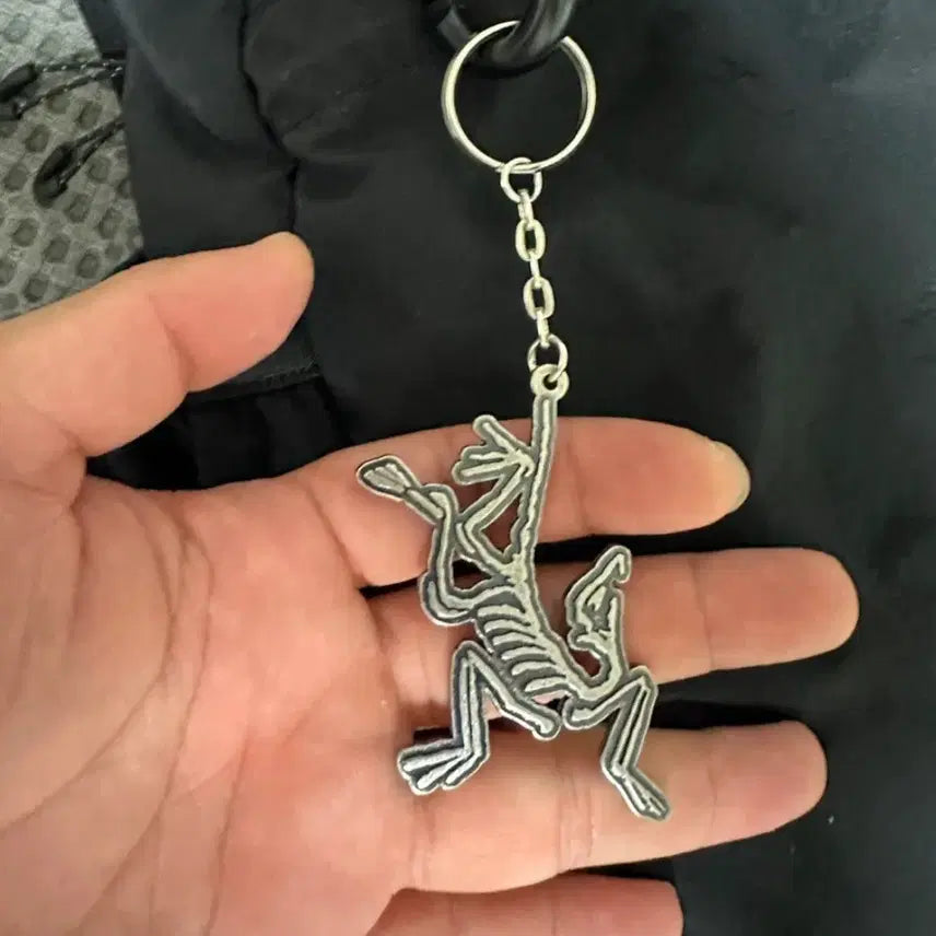 [BUNJANG] Arc'teryx Metal Grey Keyring / 아크테릭스 키링(메탈 그레이 색상)정품