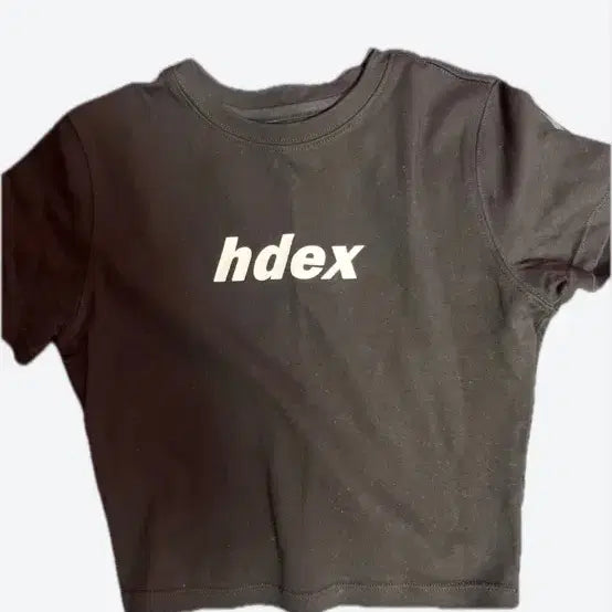 [BUNJANG] HDEX Cropped T-Shirt / 에이치덱스 hdex 크롭티 반팔