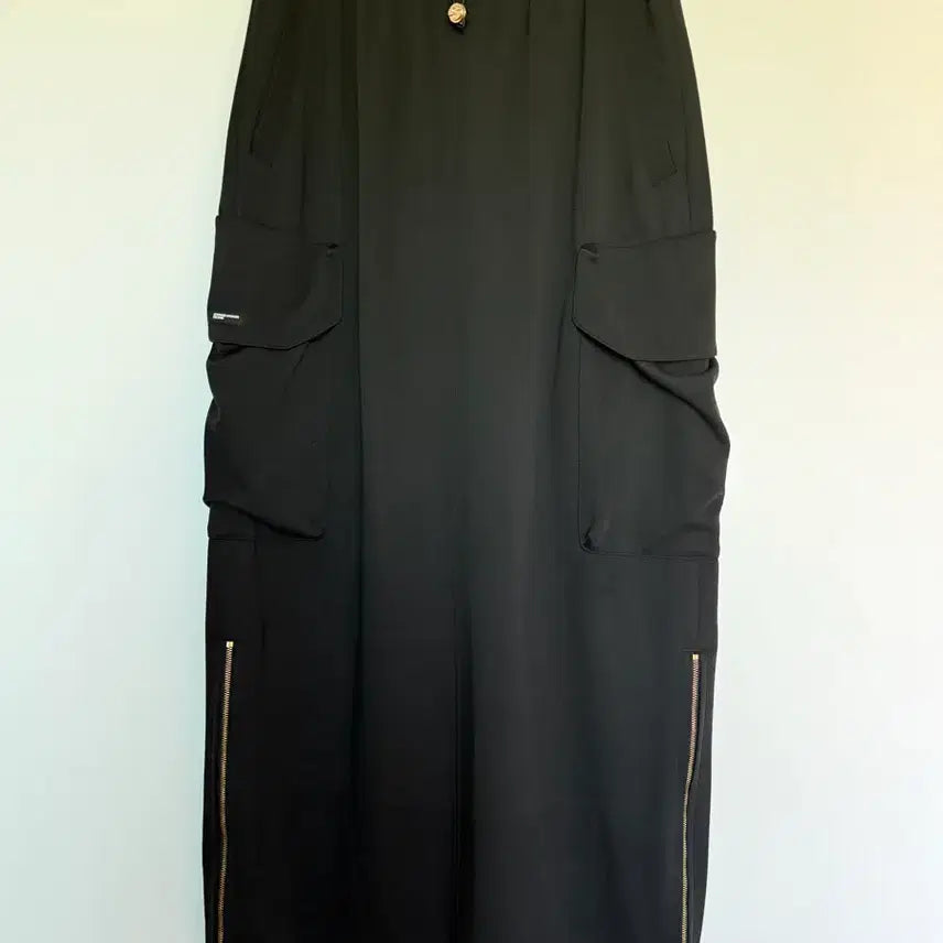 [BUNJANG] System 23 Black Long Skirt / 한섬 시스템 23년 블랙 롱스커트