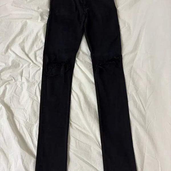 [BUNJANG] Saint Laurent SS14 Black Distressed Jeans - First Edition / 생로랑 14시즌 블랙 디스진 초판