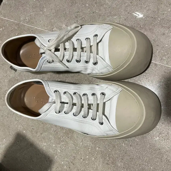 [BUNJANG] Marni Pablo Leather Sneakers Size 43 / 마르니 파블로 스니커즈 가죽 43