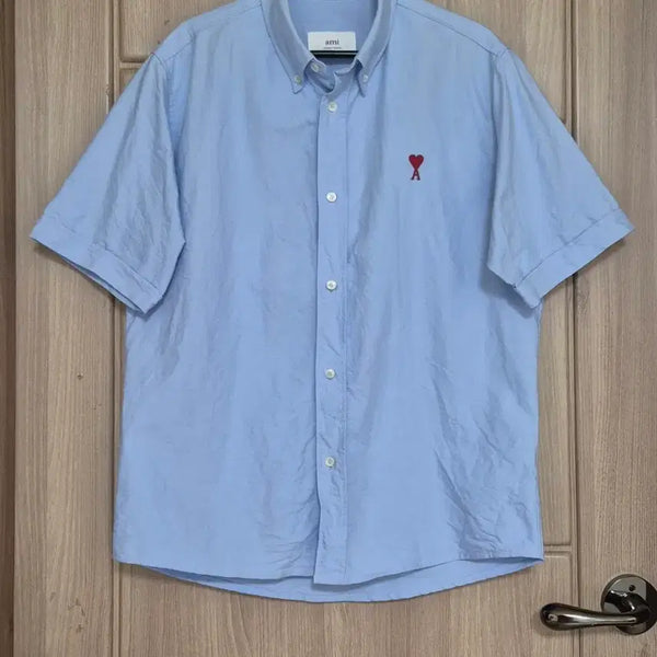 [BUNJANG] AMI Paris Short-Sleeve Shirt (Men's) L / 아미 파리스 반팔 남방(남성) L