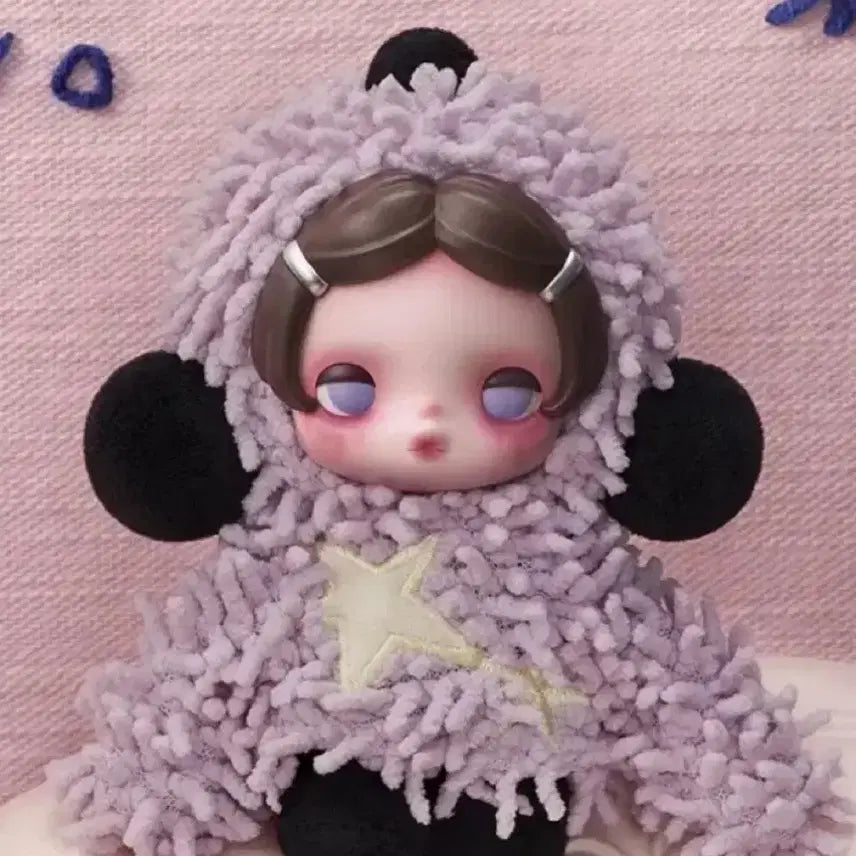 [BUNJANG] Pop Mart Skullpanda Off Mode Series Keychain - Soft Chaos / [당일발송] 팝마트 스컬판다 Off 모드 시리즈 키링 - Soft chaos