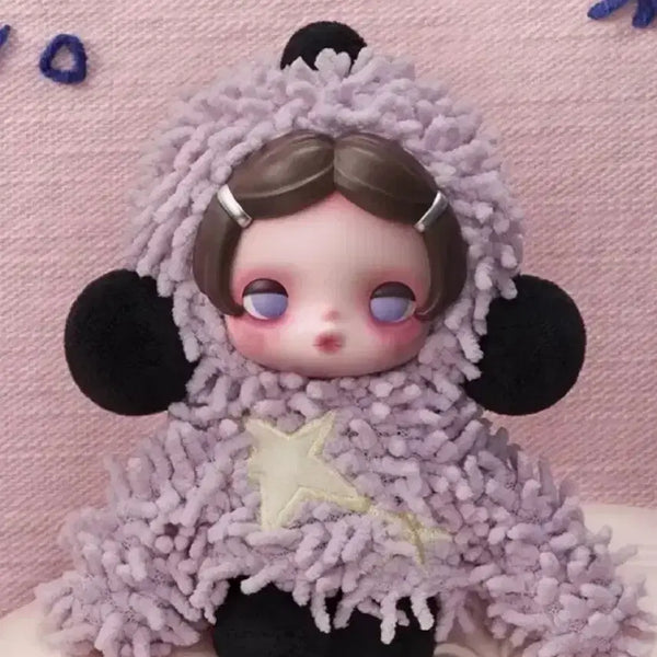 [BUNJANG] Pop Mart Skullpanda Off Mode Series Keychain - Soft Chaos / [당일발송] 팝마트 스컬판다 Off 모드 시리즈 키링 - Soft chaos