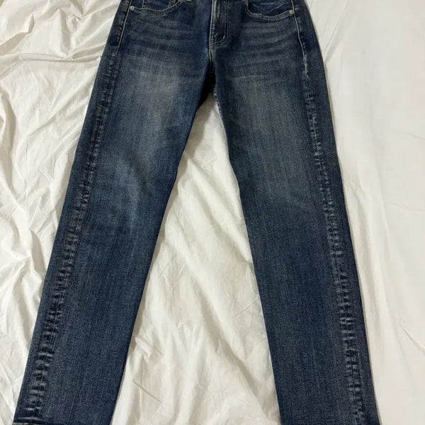 [BUNJANG] Modenine Dark Wash Slim Fit Jeans / 모드나인 진청 슬림진